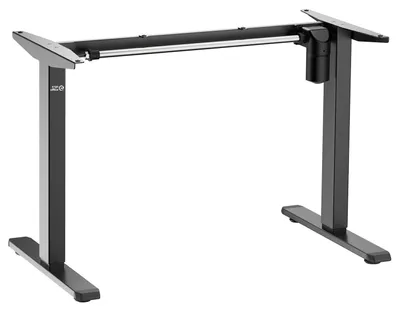 Zdjęcie produktu dla Biurko z regulacją wysokości Biurko stojące Ergonomiczne biurko stojące Elektryczne z 1 silnikiem Rama biurka do 80 kg Biurko bez blatu