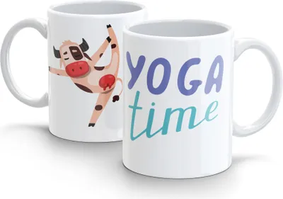 Produktbild von Kubek 300ml Joga Namaste Yoga Zeit v7