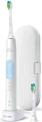 Produktbild von Philips Sonicare ProtectiveClean 5100 HX6859/29 Elektrische Schallzahnbürste, Erwachsener, Schallzahnbürste, Tägliche Pflege, Zahnfleischpflege, Massage, Whitening, 62000 Bewegungen pro Minute, Weiß, 2 min