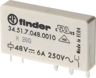 Produktbild von Finder Printrelais 12 V/DC 6 A 1 Wechsler 34.51.7.012.5010 1 St