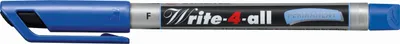 Produktbild von Permanent-Marker - STABILO Write-4-all - fein - 10er Pack -blau