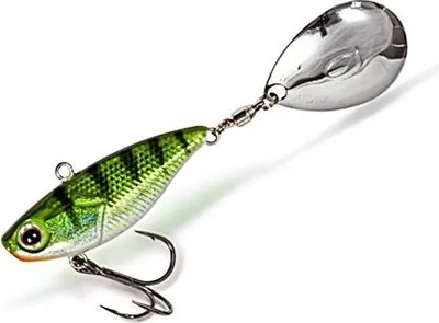 Produktbild von 4Street Spin-Jig - Jigspinner, Größe / Gewicht / Farbe:4.7cm / 35g / Perch
