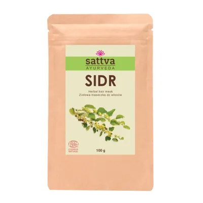 Immagine prodotto di Maschera per capelli alle erbe Sattva Sidr, 100g