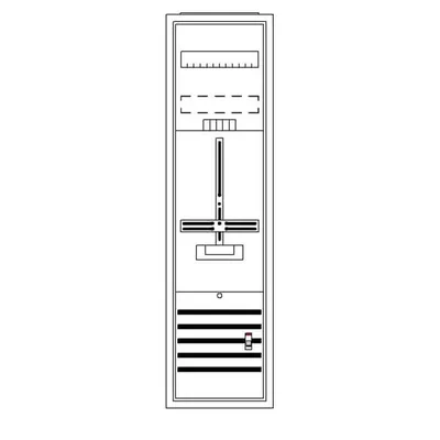 Produktbild von Komplettschrank DA17GA AP 3Pkt.A17 1Z