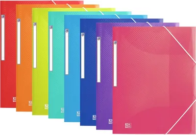 Produktbild von Schmaler Ordner A4+ PP Urban klar mix (10Stk)