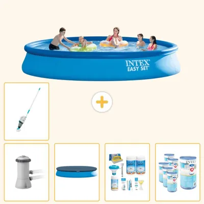 Zdjęcie produktu dla Basen Easy Set Rund - 457x84 cm - 6 elementów - SCB19