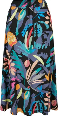 Produktbild von Urban Classics Viscose Hoch Taillierter Midi-rock Mehrfarbig 4XL Frau Mehrfarbig 4XL