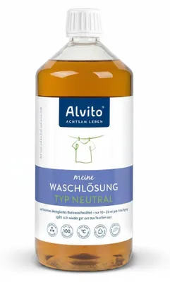 Produktbild von Alvito Waschlösung 1.000ml Typ Neutral ökologisches Waschmittel