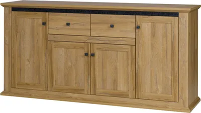 Produktbild von Kommode Matam 09, Farbe: Eiche - 87 x 180 x 45 cm (H x B x T)