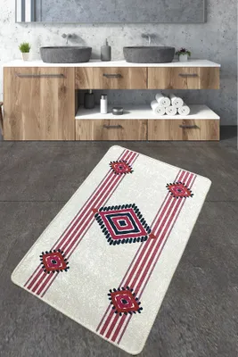 Image de Mijolnir, Meore- CHL5237, multicolore, tapis de bain, 700 g/m², 100 % POLYESTER