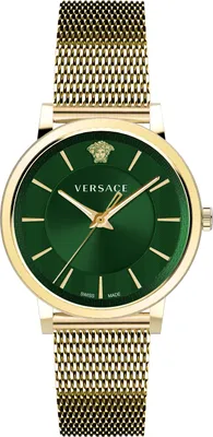 Produktbild von Versace Herren Uhr Armbanduhr Edelstahl V-Circle VE5A00820