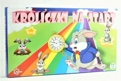 Produktbild von Familien Brettspiel Hasenrennen für die Kleinsten mit einfachen Regeln AB 37503