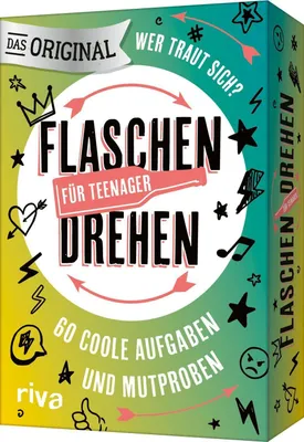 Produktbild von Flaschendrehen - Für Teenager: 60 coole Aufgaben und Mutproben