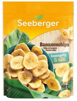 Produktbild von Seeberger Bananenchips, 150 g