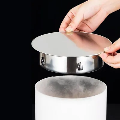 Image de Chapeau de cheminée résistant à la chaleur - Acier inoxydable - Installation sécurisée - Durable - Résistant à la corrosion - Design plat - Couvercle de cheminée