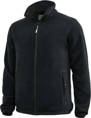 Produktbild von Fleecejacke Arbeitsjacke Pullover Outdoorjacke Wanderjacke Übergangsjacke Schwarz XXL