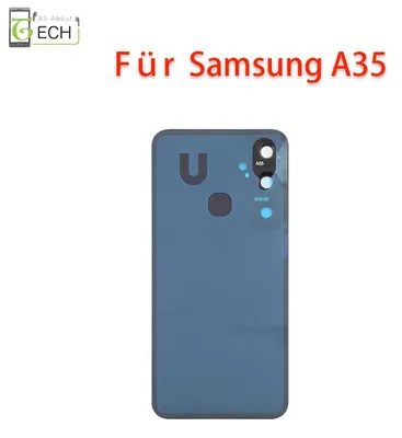 Produktbild von Für Samsung Galaxy A35 SM-A356 Akkudeckel Backcover Rückseite + Dichtung schwarz