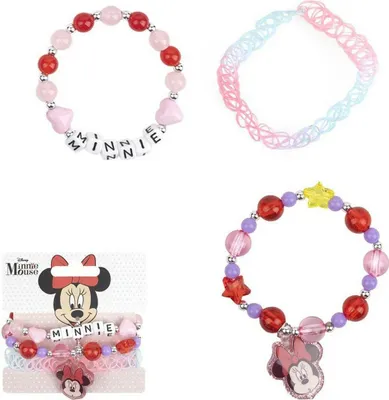 Produktbild von Disney Minnie Shine Armbandset 3 Stück