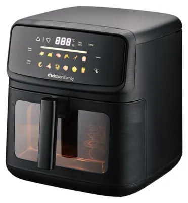 Image de Melchioni MARTINA 10L À image unique Autonome 2100 W Friteuse à air chaud Noir