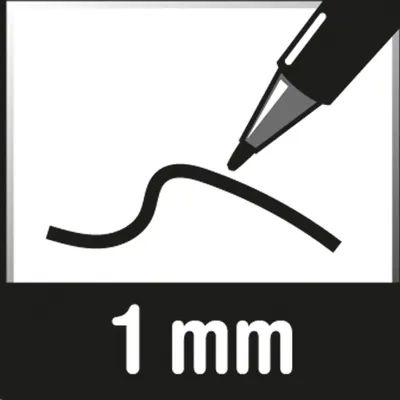 Image de PAPER MATE Kugelschreiber InkJoy 100 Kappe M 50Stk Schwarz