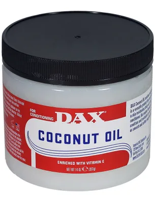 Immagine prodotto di DAX Olio di cocco arricchito con vitamina E 397g