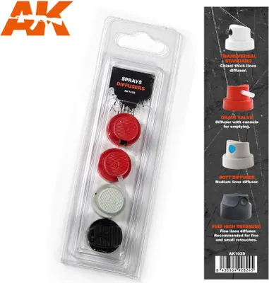 Produktbild von Ak Interactive Spray Difussers Set 2