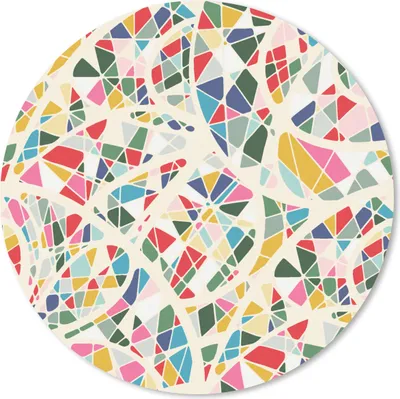 Produktbild von MuchoWow® Mauspad Mousepad Mosaik - Abstrakt - Muster 20x20 cm - Mousepads - Maus Mat - Pad - Mausunterlage - Schreibtischmatte