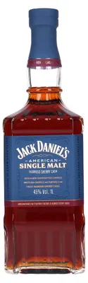 Produktbild von Jack Daniels American Single Malt - Oloroso Sherry Cask - 1,0 Liter - Single Malt Whiskey