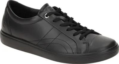 Produktbild von Ecco CLASSIC SNEAKER Damenschuhe - sportliche Schnür- Halbschuhe schwarz NEU
