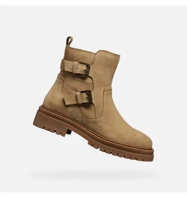 Produktbild von Geox Beige Damen-Ankle-Boots von Iridea 37