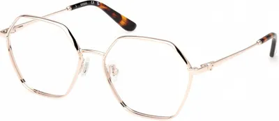 Produktbild von Guess GU50184 Shiny pale gold 56/16/140 Damen Brillen