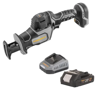 Zdjęcie produktu dla Procraft Industrial RS20Abb Pilarka szablasta 20 V bezszczotkowa + 1x akumulator 2,0 Ah + ładowarka