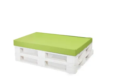 Obrázek produktu pro Polštáøek na paletu 120x40cm| podsedák| europalety| dìtský polštáøek na podlahu| paletový polštáø venkovní vápno| Dìtské podlahové polštáøe
