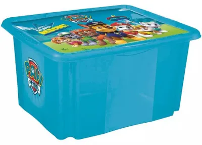 Produktbild von Kaste ar vaku 30L Karolina "Paw Patrol" 45x35x27cm gaisi zila 4052396081558