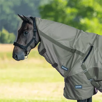 Image de Busse - Tente de protection contre la pluie, modèle Halsteil, taille S, couleur olive clair