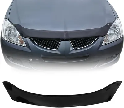 Zdjęcie produktu dla Moskitiera na maskę silnika do Mitsubishi Lancer 2000-2010 Dark