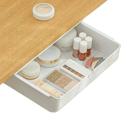Produktbild von Famanu Untertisch-Organizer mit verstecktem Schubladensystem - 23,5 x 33 x 8,5 cm