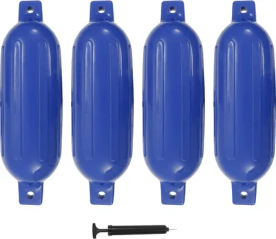 Immagine prodotto di Paraurti per Gommone 4 pz Blu 58,5x16,5 cm in PVC