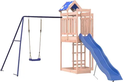 Produktbild von vidaXL Spielturm Massivholz Douglasie