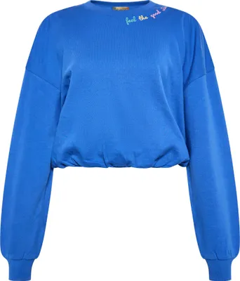 Produktbild von ebeeza damen sweatshirt - kobaltblau, XS