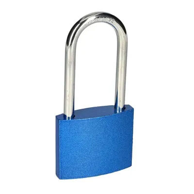 Produktbild von Patentiertes Vorhängeschloss AB-60 mm, langer Schaft, Blisterverpackung, drei Schlüssel