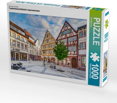 Produktbild von CALVENDO Puzzle Ein Motiv aus dem Kalender Tauberbischofsheim Impressionen | 1000 Teile Lege-Größe 64x48cm Foto-Puzzle für glückliche Stunden