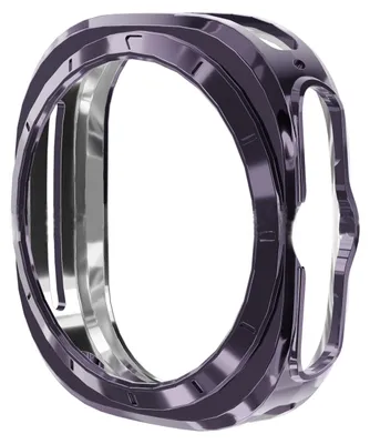 Obrázok produktu pre Pre Samsung Galaxy Watch Ultra 47mm TPU galvanizované ochranné puzdro fialové