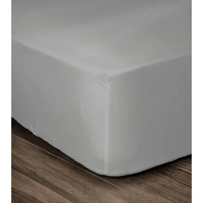 Produktbild von Lovely Home Spannbetttuch Lovely Home Grau Hellgrau Doppelbett 180 x 200 cm