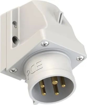 Produktbild von PCE Wandgerätestecker 16A 5p 1h IP44