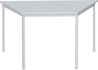 Produktbild von Trapeztisch, 750 x 1400 x 700 mm, lichtgrau