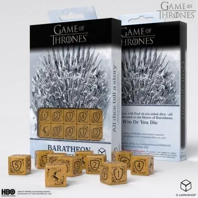 Image de Kostky Game of Thrones - Baratheon (10 ks)