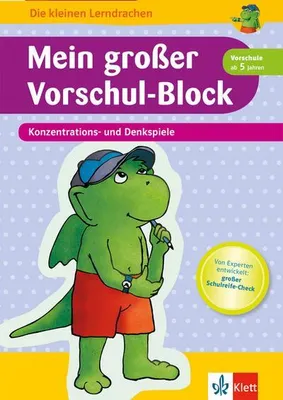 Produktbild von Mein großer Vorschul-Block. Konzentrations- und Denkspiele
