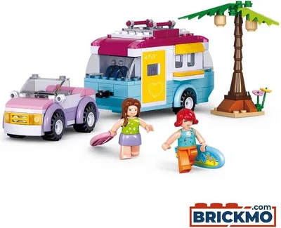 Immagine prodotto di Sluban BLOCKS SLUBAN GIRLS DREAM BEACH CAMPER