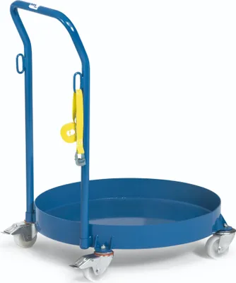 Produktbild von Fetra Fassroller mit Schiebebügel 250 kg, geschlossen, für 200 Liter Fässer